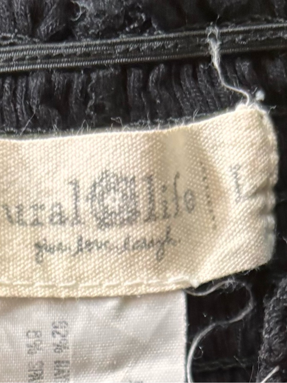 Natural Life High-Waist Wide Leg Palazzo Pants in Black Size Large - Picture 3 of 5